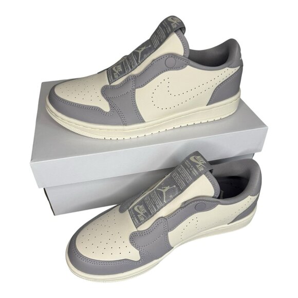 Air Jordan 1 Retro Low Slip Women's Size 7.5 Atmosphere Grey Ivory AV3918-005 - Picture 7 of 10